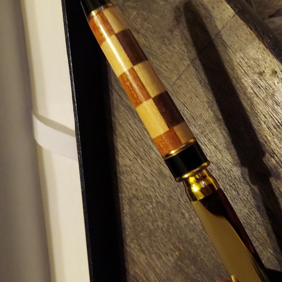 Awesome wooden letter opener with case - Picture 3 of 7